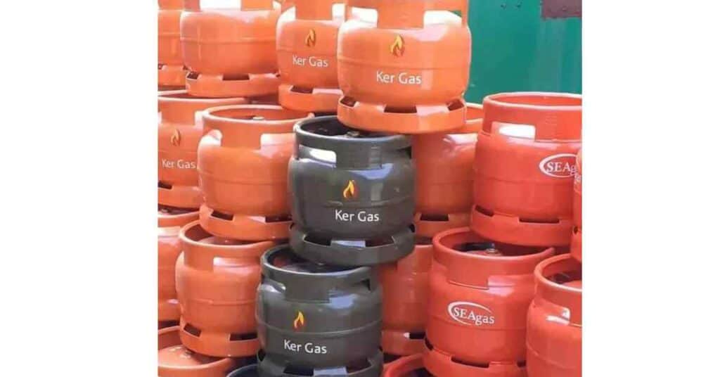 6kg gas cylinders