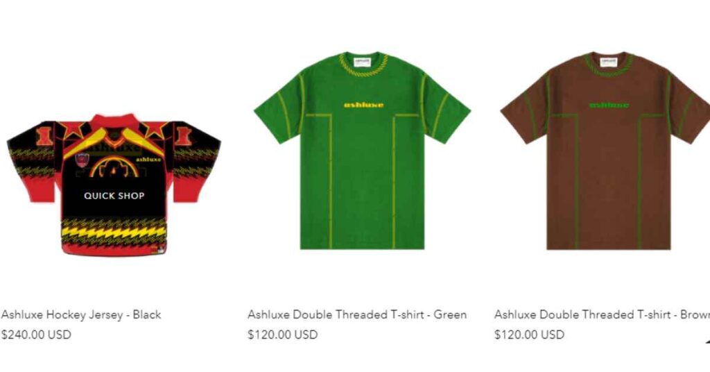 ASHLUXE T-SHIRTS prices in nigeria