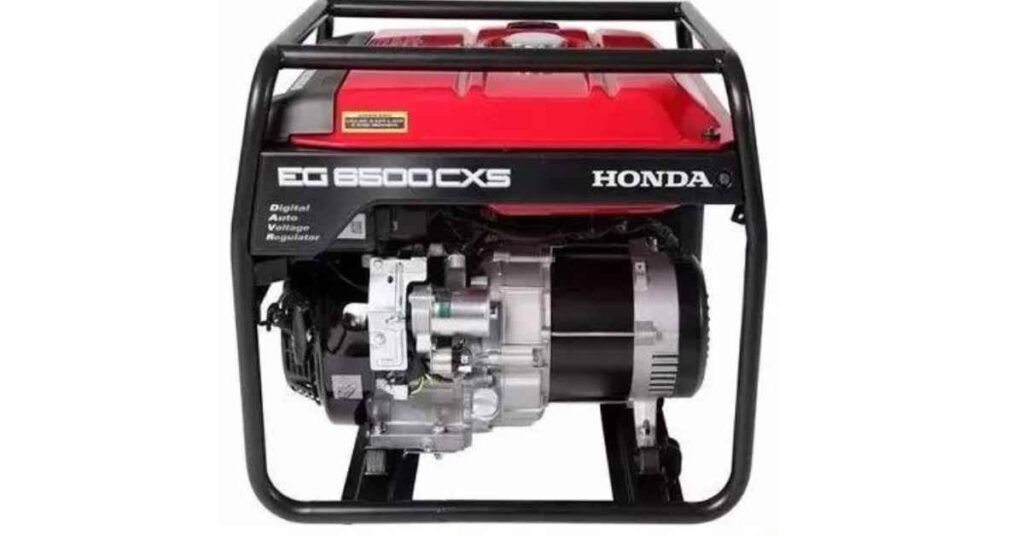 Honda 5.5kva Eg6500cxs Key-starting Generator + Battery
