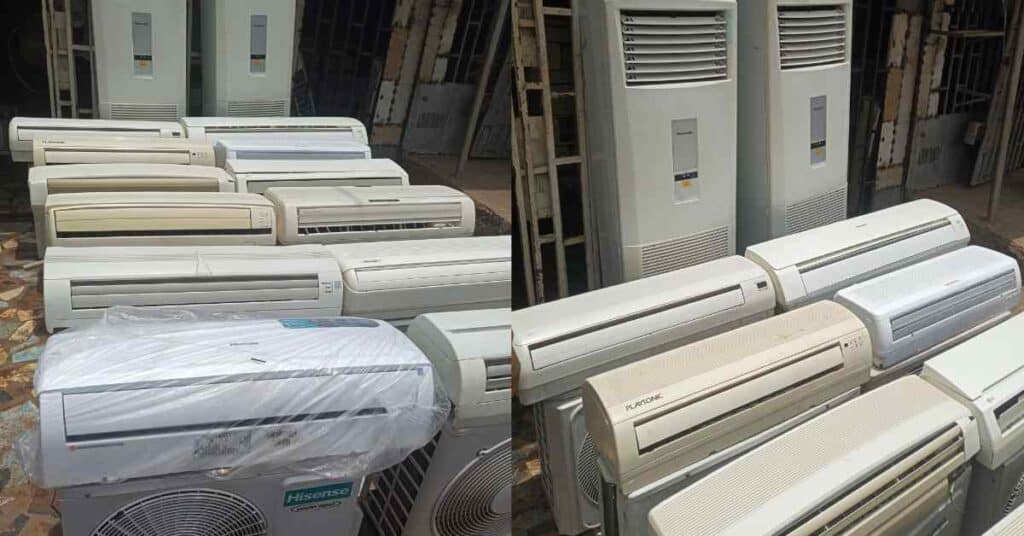 prices of foreign used ac 