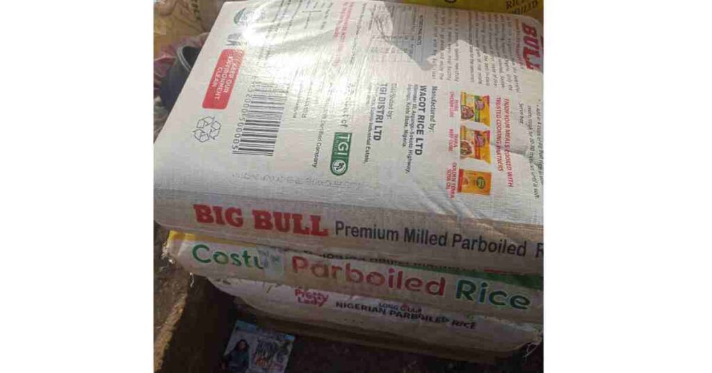 bags of rice