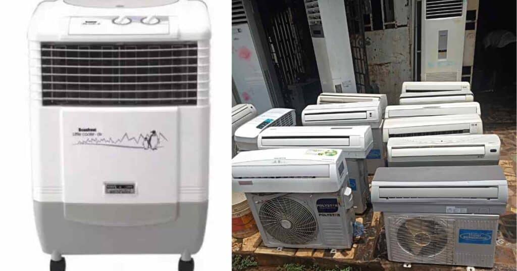 prices of new and used ac