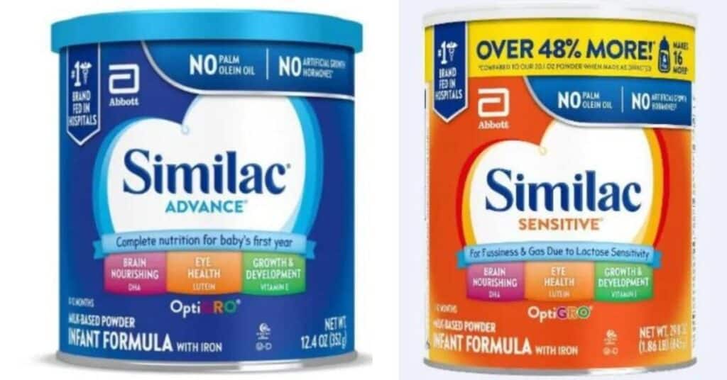 Similac baby food