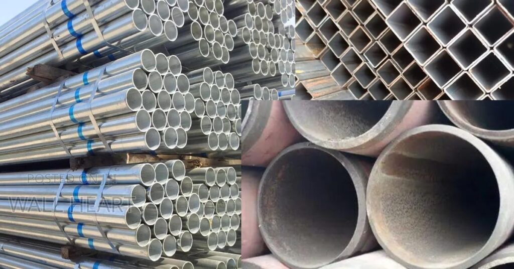 steel and Galvanize Pipes