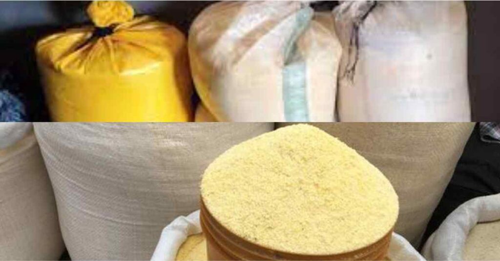 Current Price of 50 KG Bag of Garri in Nigeria